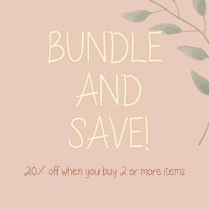 Bundle And Save!!!!